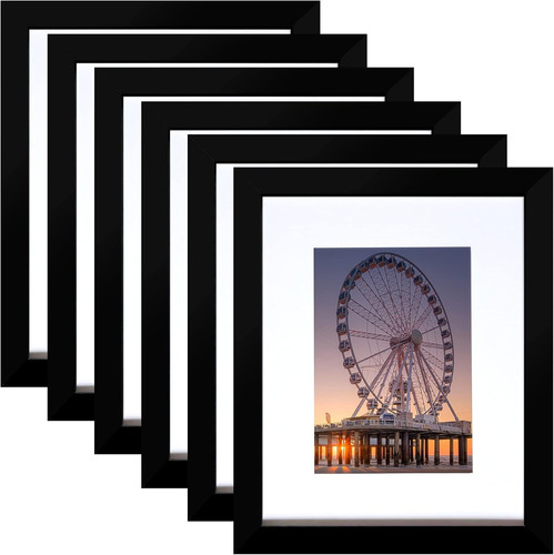 8x10 picture frame black set - 8x10,