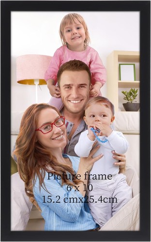 6x10 picture frame black by - 6,